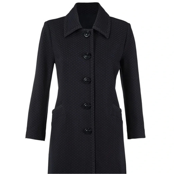 Cabi Carriage jacket #5658 Navy blue long overcoat women’s small business casual - Picture 1 of 12